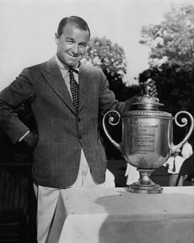 Gene Sarazen in another historical or competitive setting