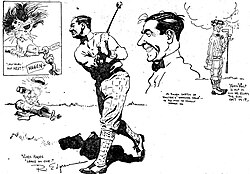 Walter Hagen in another historical or competitive setting